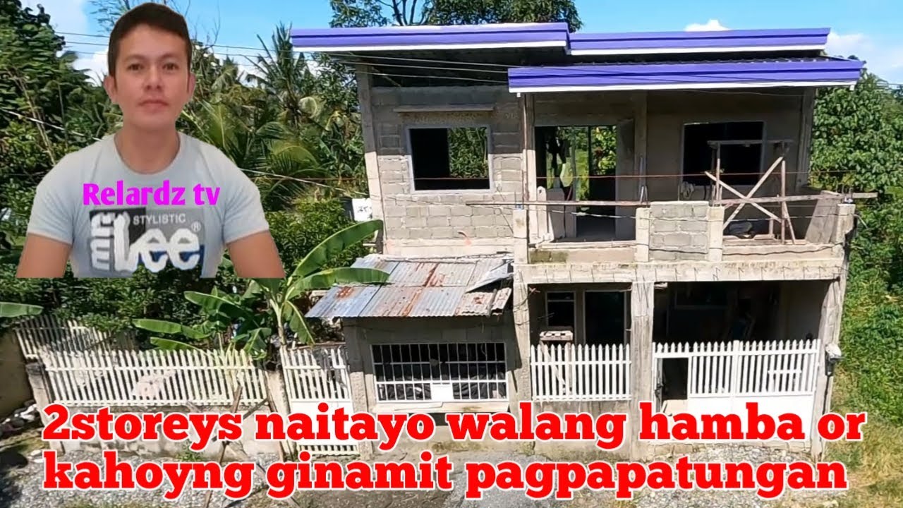 Paano magtayo ng 2storeys house walang hamba or kahoyng ginamit pagpapatungan
