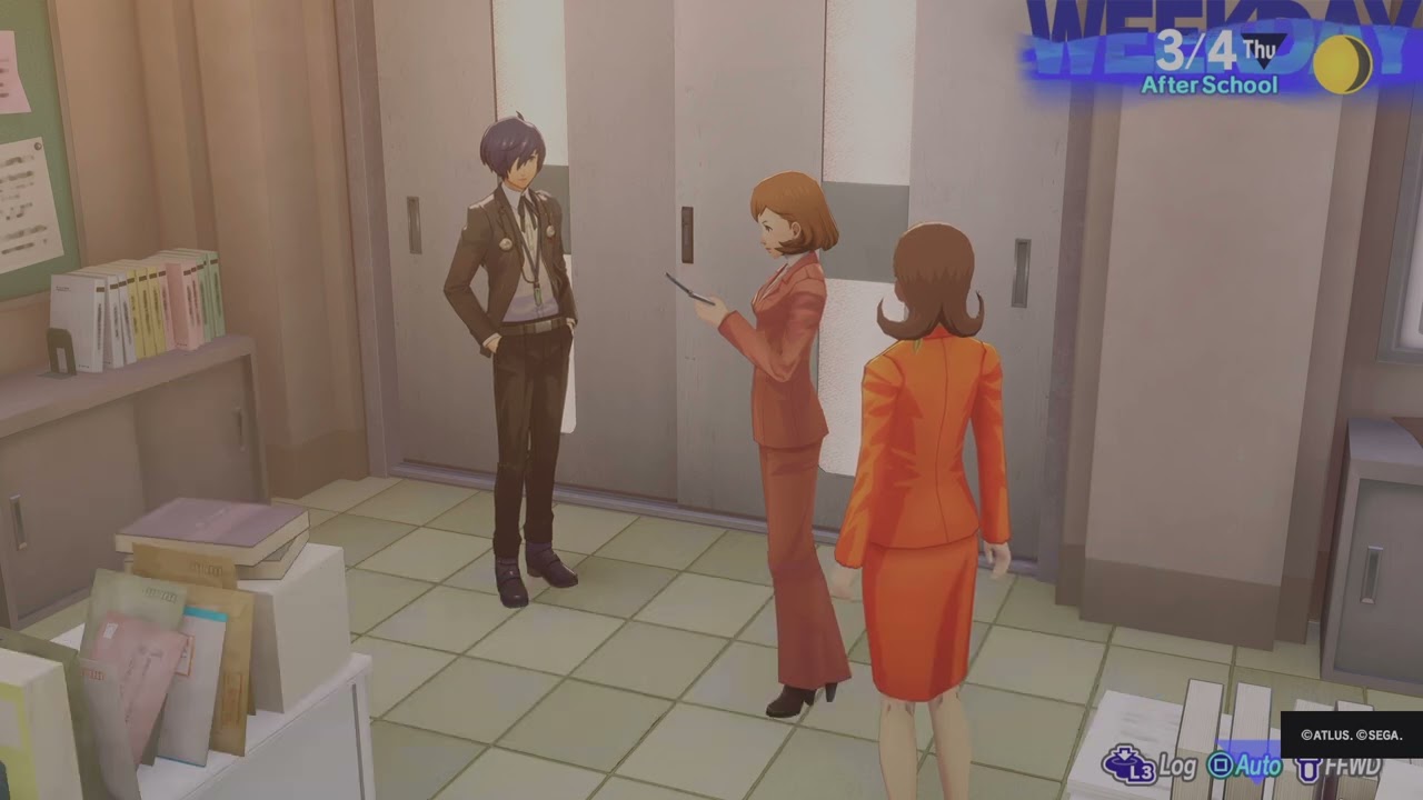 Teacher Ms Toriumi's secret identity Persona 3 Reload