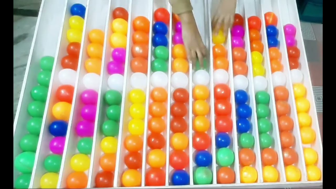 Fast and clever ball sorting #puzzle #game #challenge #satisfying #relaxing #addictive 