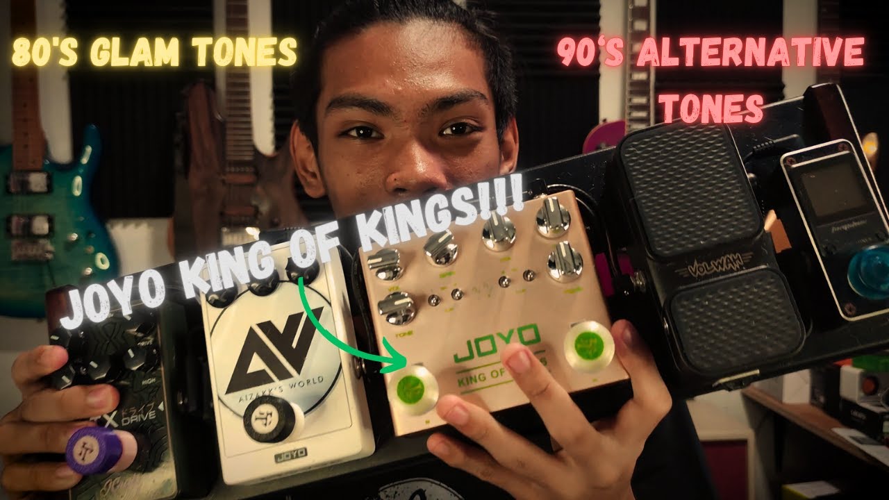 How to ACHIEVE THAT GLAM & ALTERNATIVE TONES | JOYO King Of Kings Demo