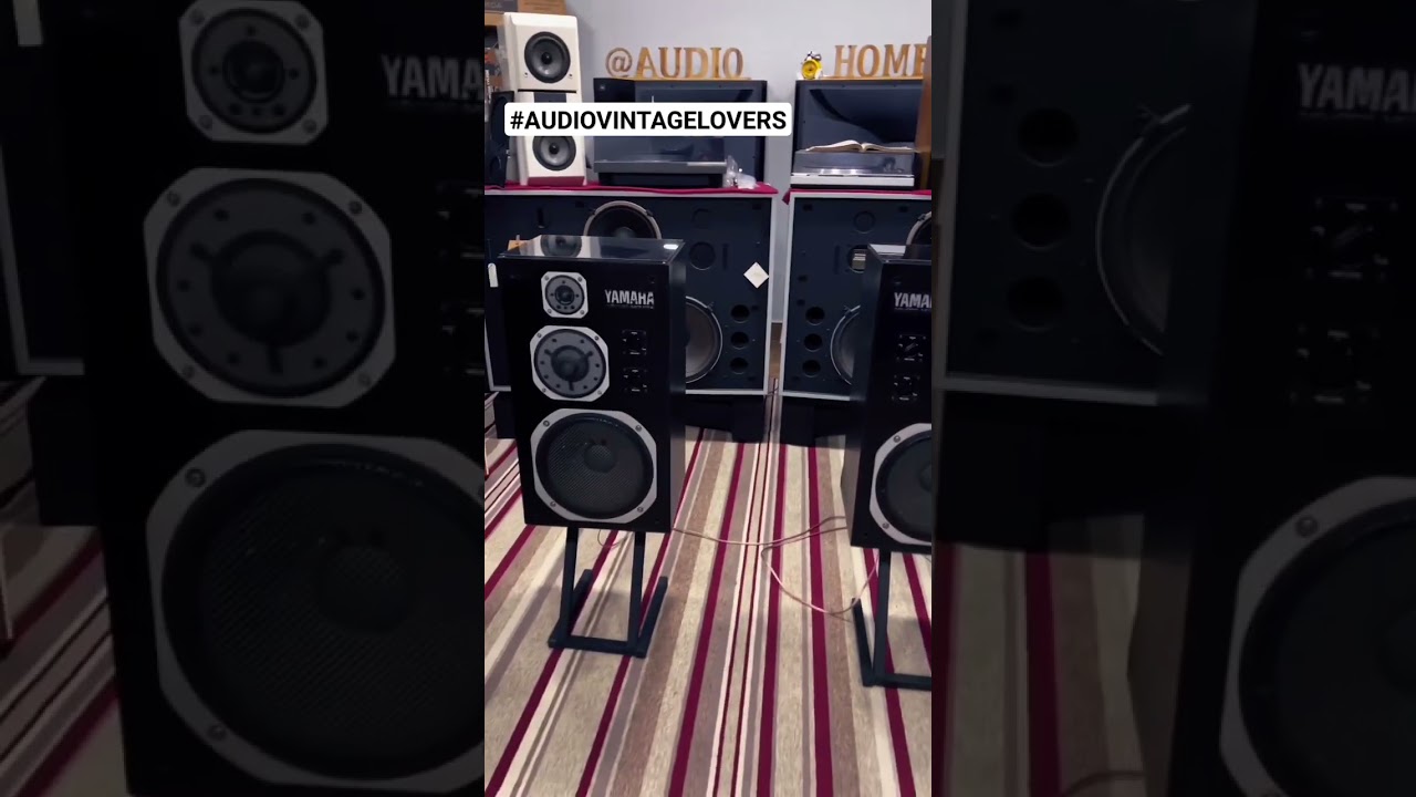Yamaha's🧡 #speakers #trending #trendingshorts #vintagesound #floorstanding #music #shorts