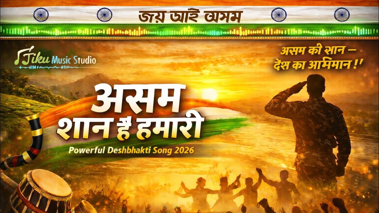 असम शान है हमारी 🇮🇳 | জয় আই অসম | Powerful Assamese Pride Song | Tiku Music Studio