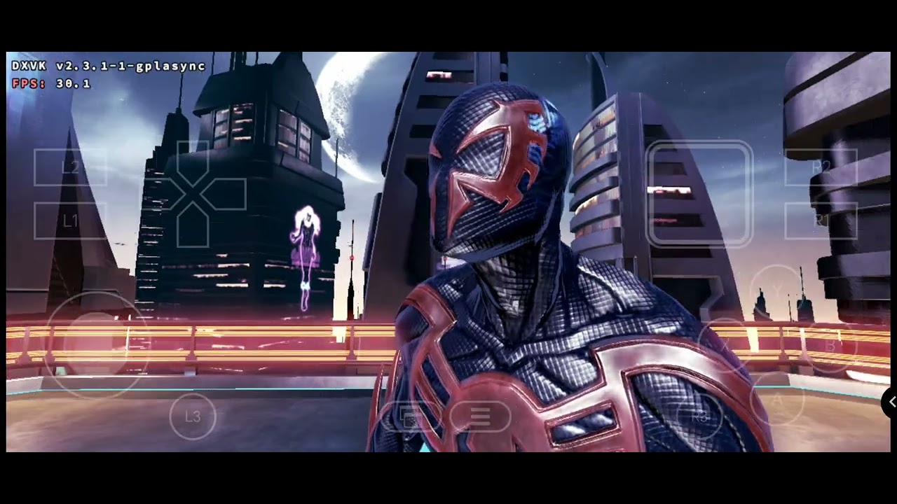 Spider-Man Shattered Dimensions Gameplay on Snapdragon 695 | Winlator Bionic Ludashi v2.8.2
