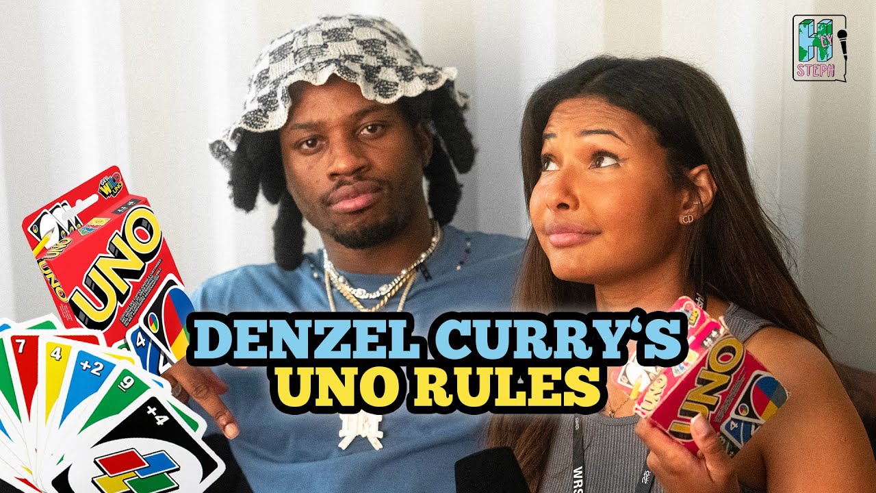 UNO Rules with Denzel Curry | Hey! Steph