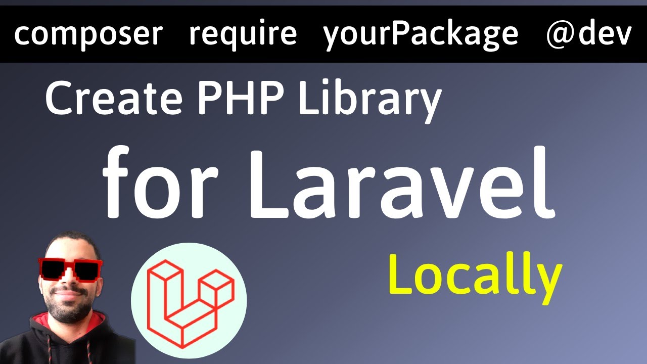 How to create a simple php library for Laravel or any php project (Local)