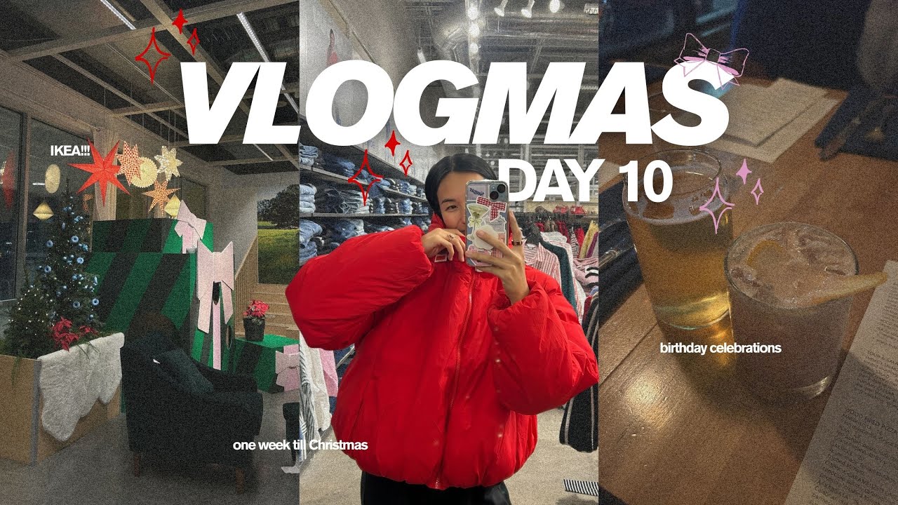 I needed to slow down | 🎄✨❤️ very chatty VLOGMAS Day 10