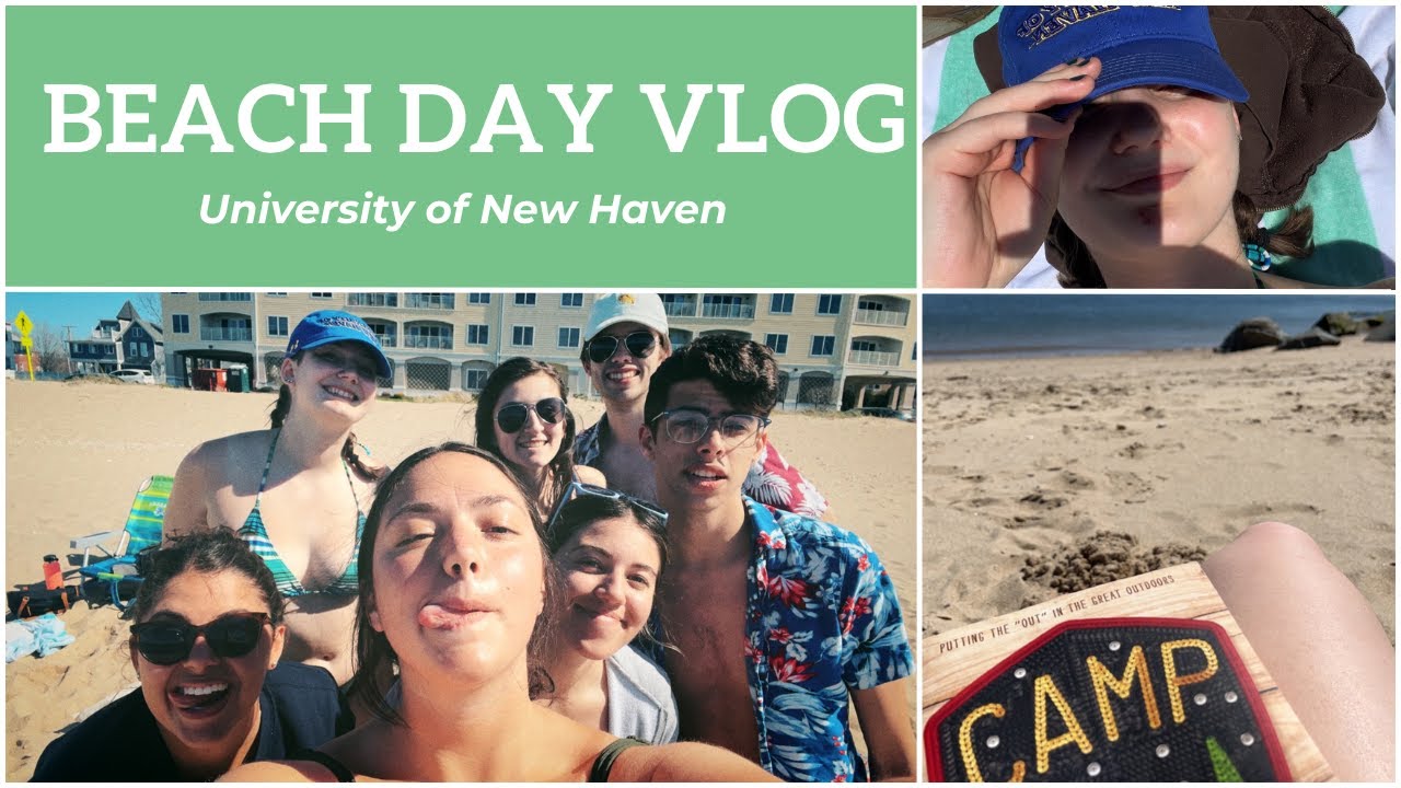 Come to the Beach with me | Vlog | University of New Haven