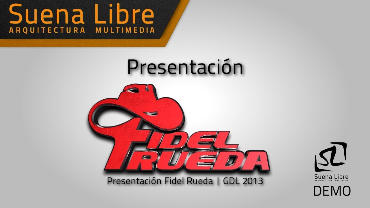 Presentación Fidel Rueda 2013