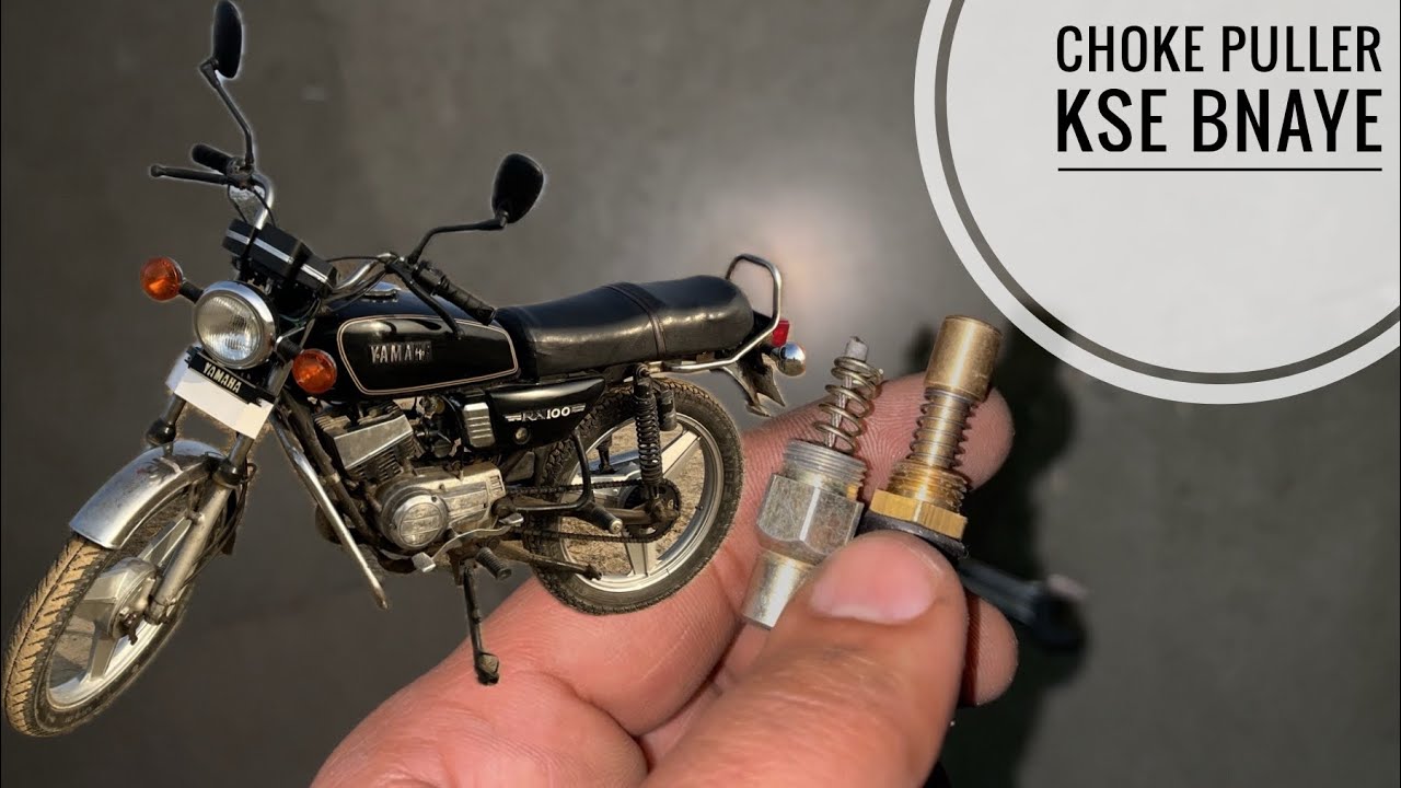How To Make Any Bike Carburettor Choke Puller | Yamaha RX100 Choke Puller