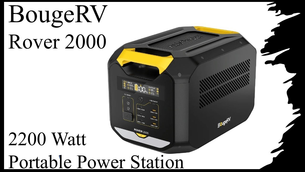 BougeRV Rover 2000 Portable Power Station - Review