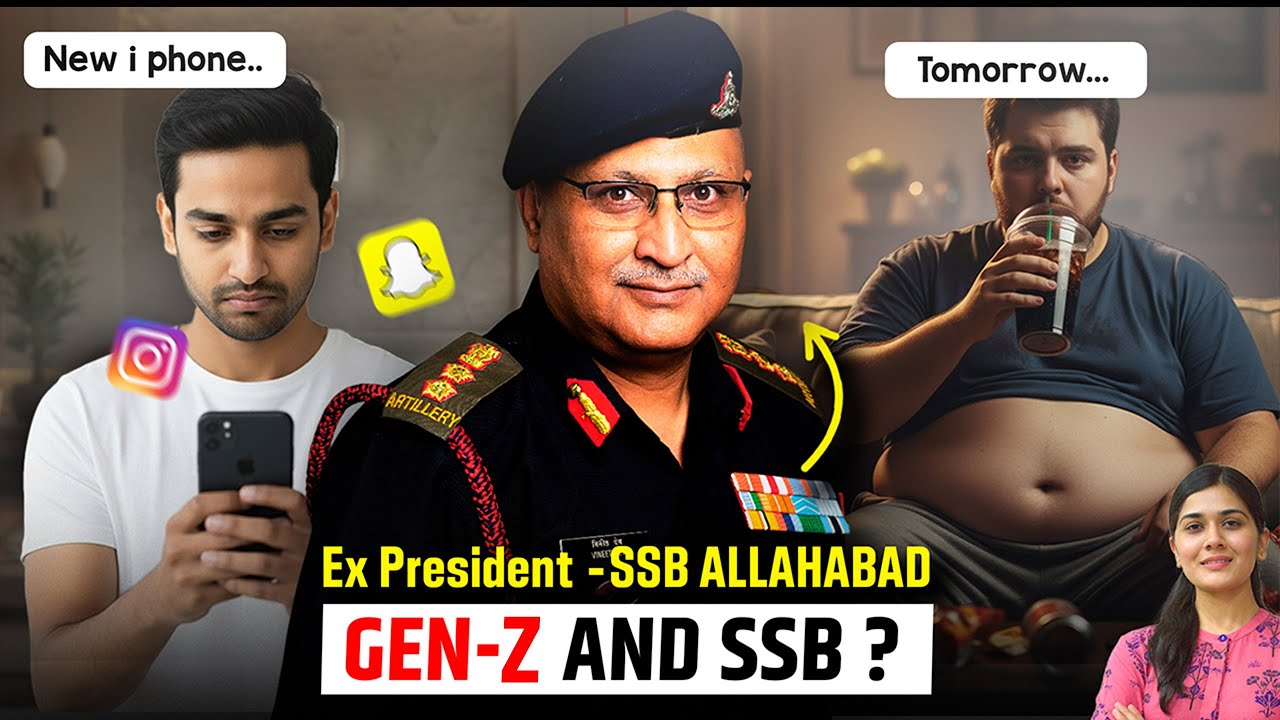 From Screen Time to Selection Time: How GenZ😥 Can Crack the SSB | Ft. Col. Vineet Dev
