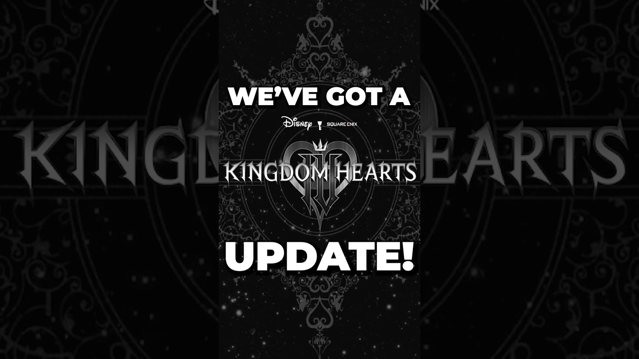 We Just Got a KINGDOM HEARTS 4 Update! #kingdomhearts