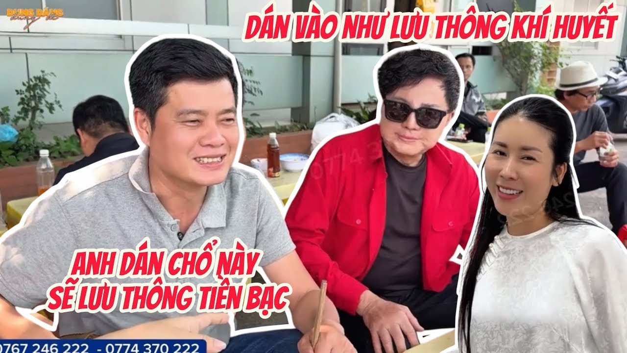 4D đứng hình khi SP Khương Dừa bật mí cho Danh ca Châu Thanh cách thông khí huyết và tài lộc