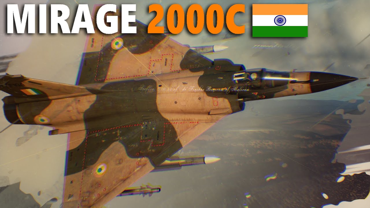 Indian Mirage 2000C Vs Pakistani JF-17 Thunder Dogfight DCS