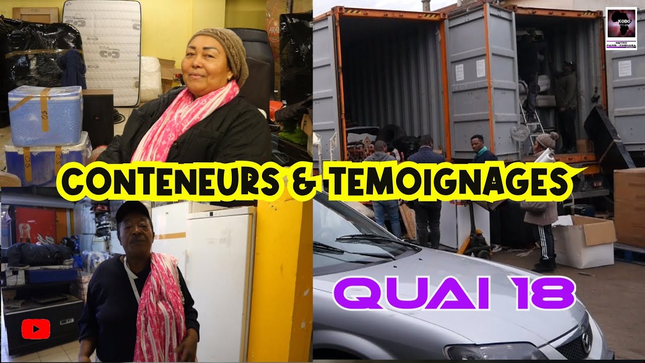 CONTENEURS ET TEMOIGNAGES DES CONGOLAIS Base QUAI 18 #kobocongolais LAMUKA