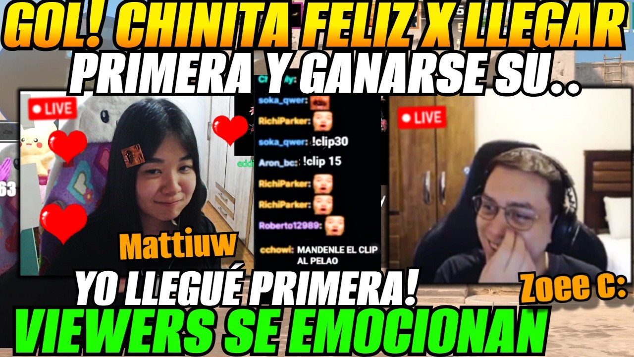 GOL!😲CHINITA feliz x llegar primera! SE GANÓ SU.. DEL GOTTO😲Viewers se emocionan