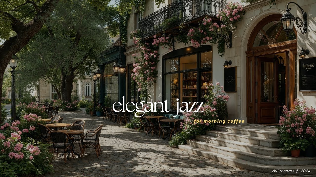 Elegant Jazz Music For Morning Coffee | Refresh Your Mind with Nature Therapy & Smooth Jazz