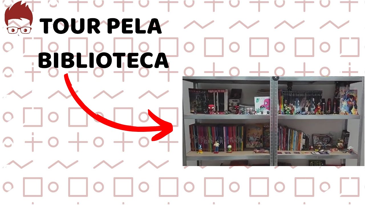 TOUR PELA MINHA BIBLIOTECA