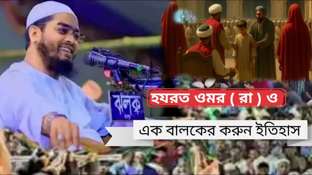 হযরত ওমর রা: ও এক বালকের করুন ইতিহাস, হাফিজুর রহমান সিদ্দিক কুয়াকাটা 