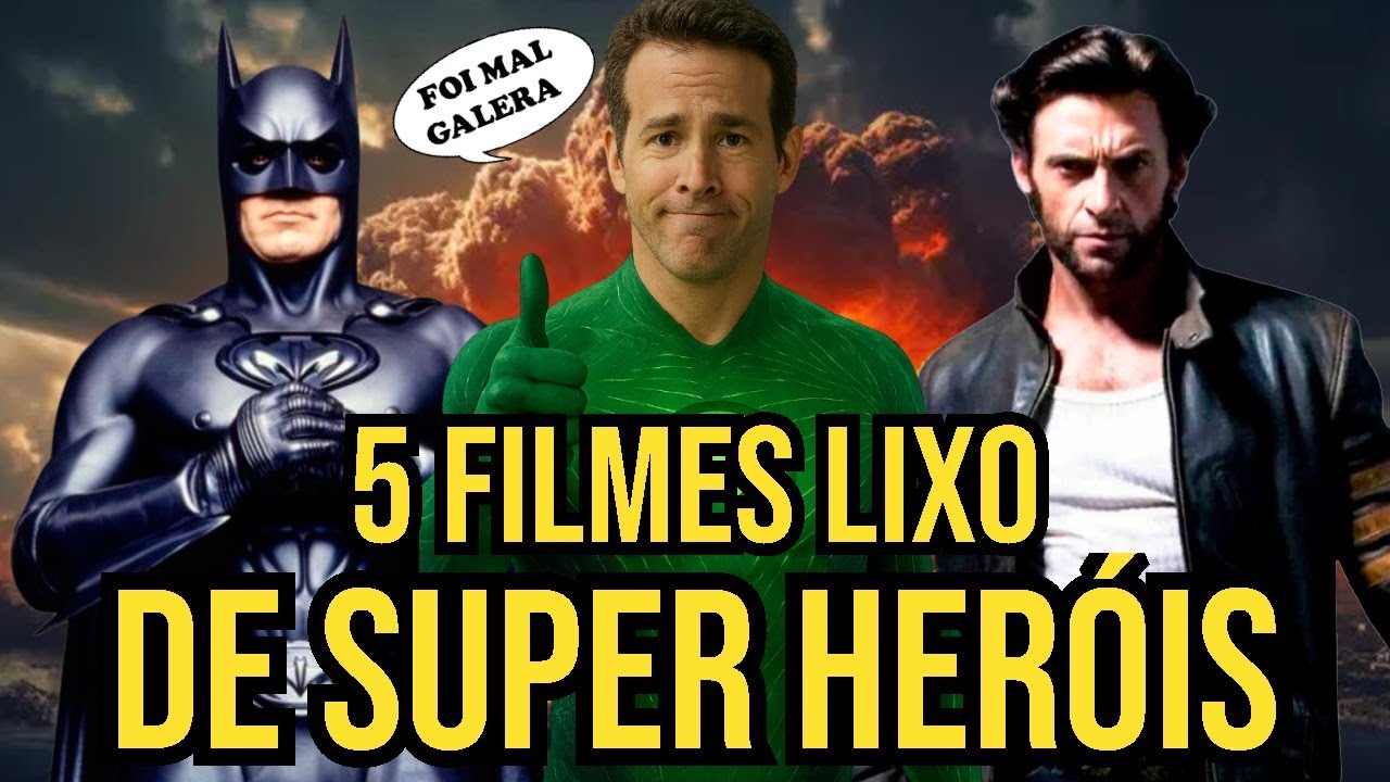 5 Filmes de Super-Her&oacute;i T&atilde;o Ruins Que D&aacute; Vontade de Torcer pro Vil&atilde;o