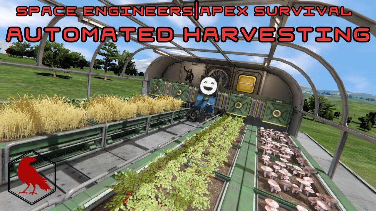 How to Automate Farming with Collectors | Space Engineers Apex