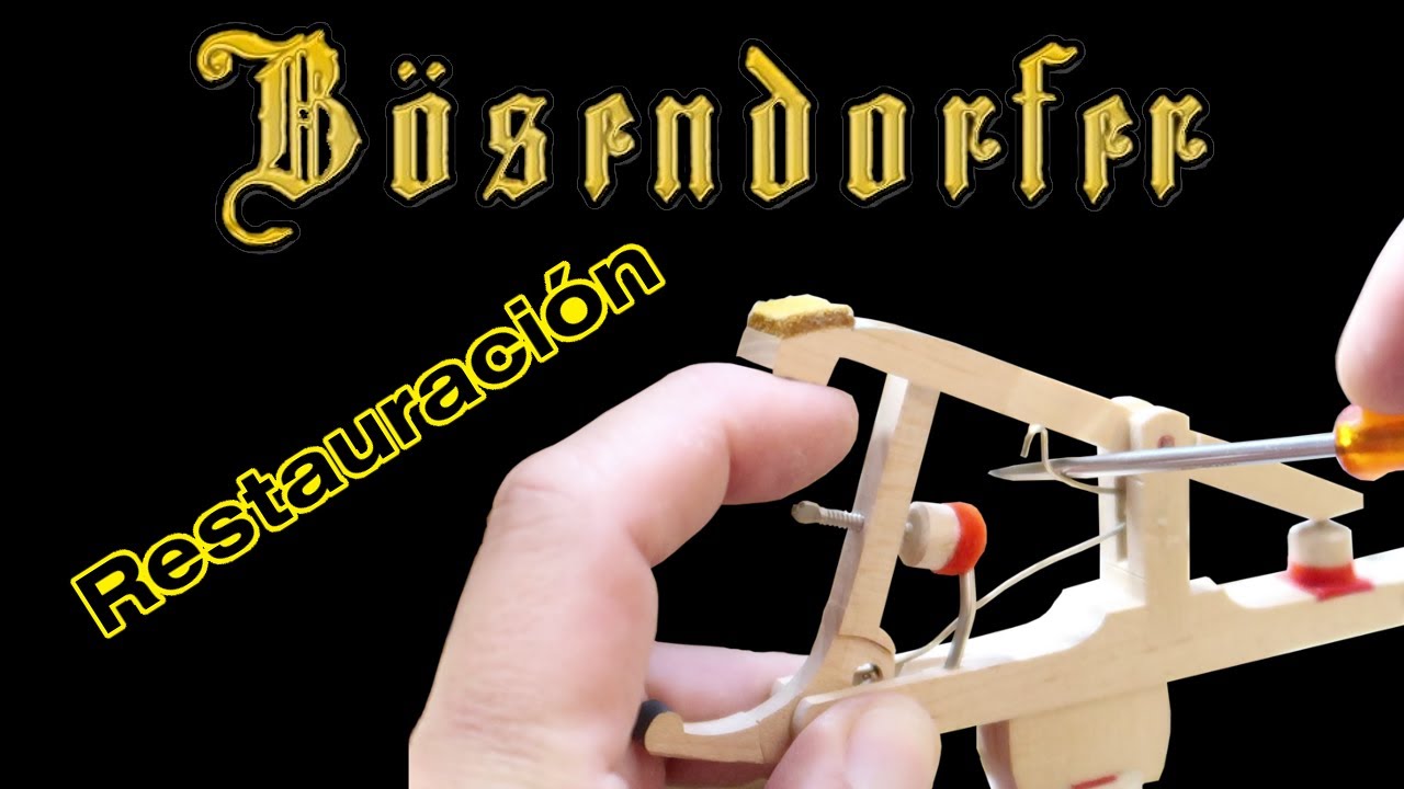 Restaurar Piano Bosendorfer, cambio de macillos