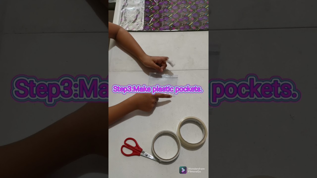 DIY mini pocket chart