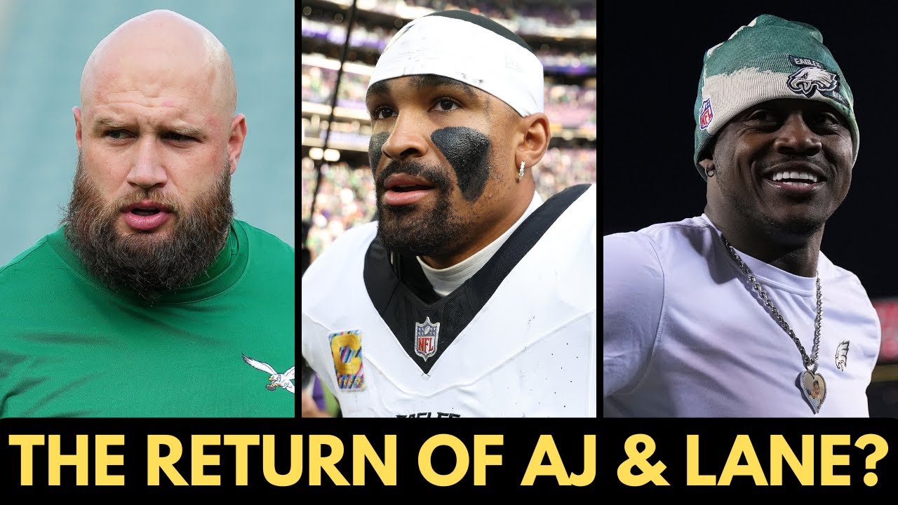 EAGLES: Will Lane Johnson & AJ Brown Return To The Eagles?
