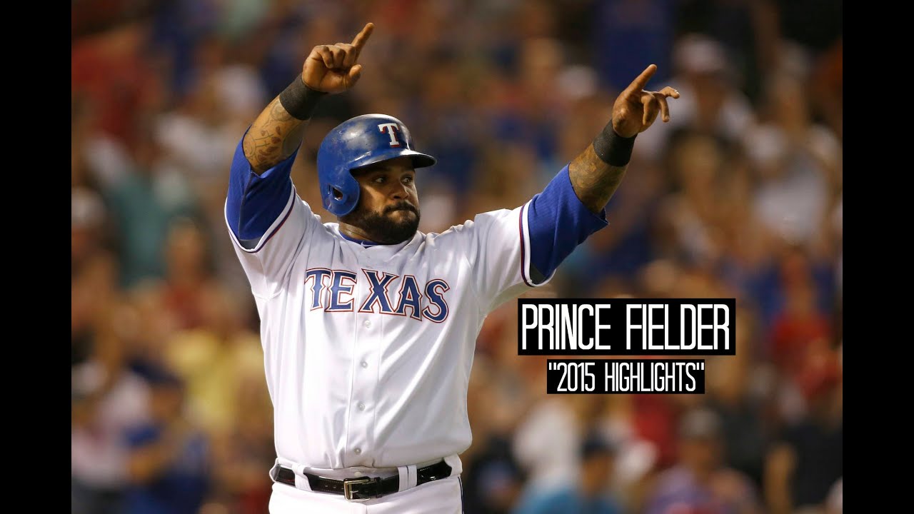 Prince Fielder | 2015 Rangers Highlights ᴴᴰ