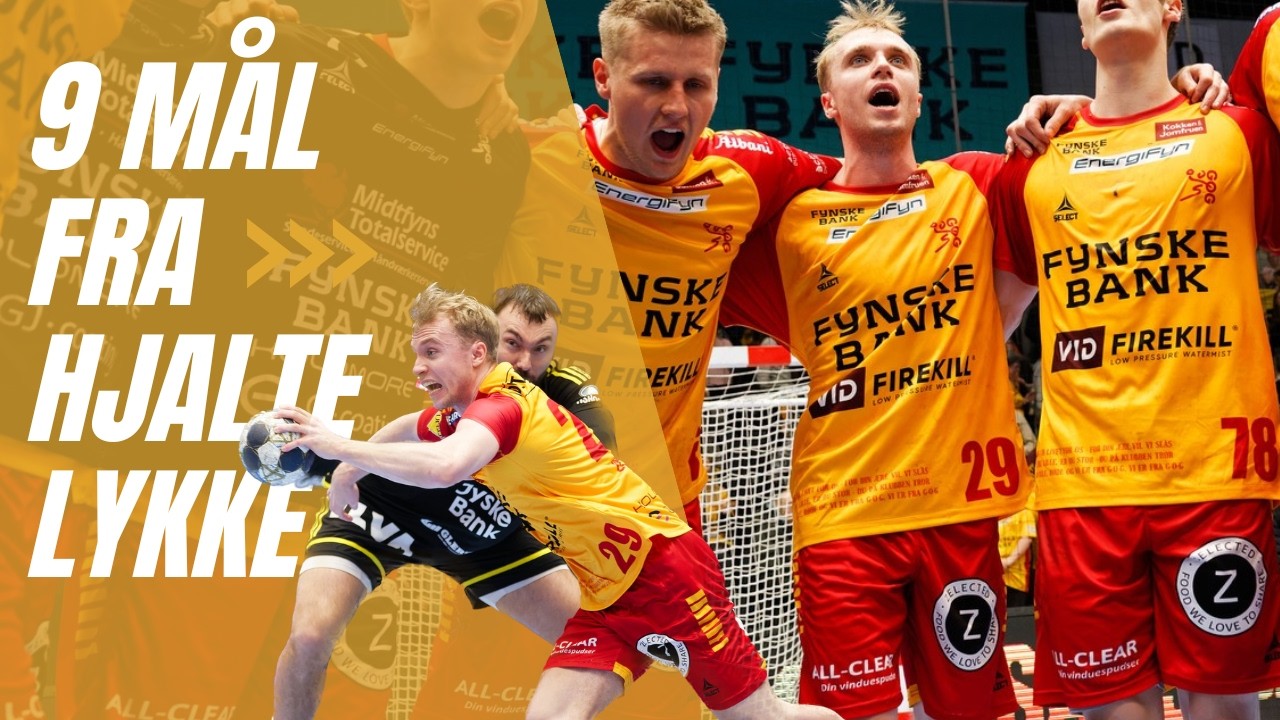 Hjalte Lykke med 9 mål mod BSH | #viergog | 25/26 | GOG Sport