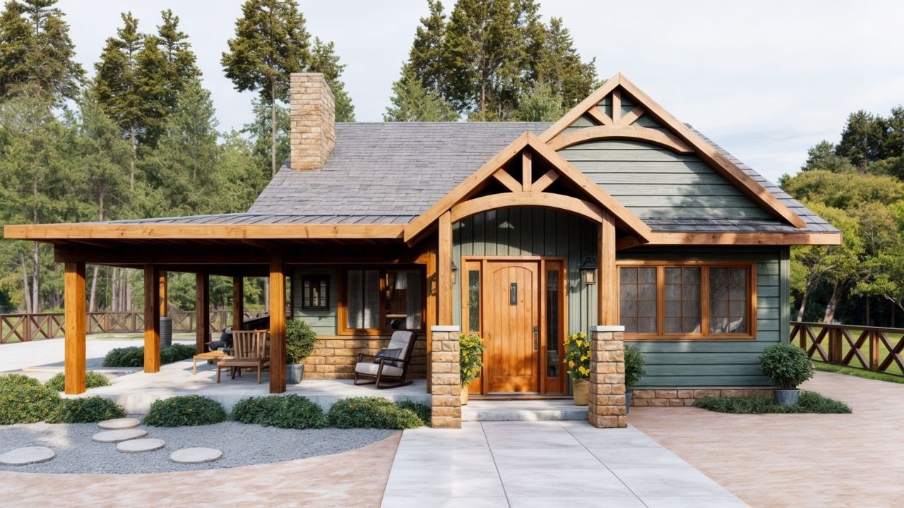 29'x39' (8.5x12m)  Small House, Big Heart – Feel the Calm in Every Corner