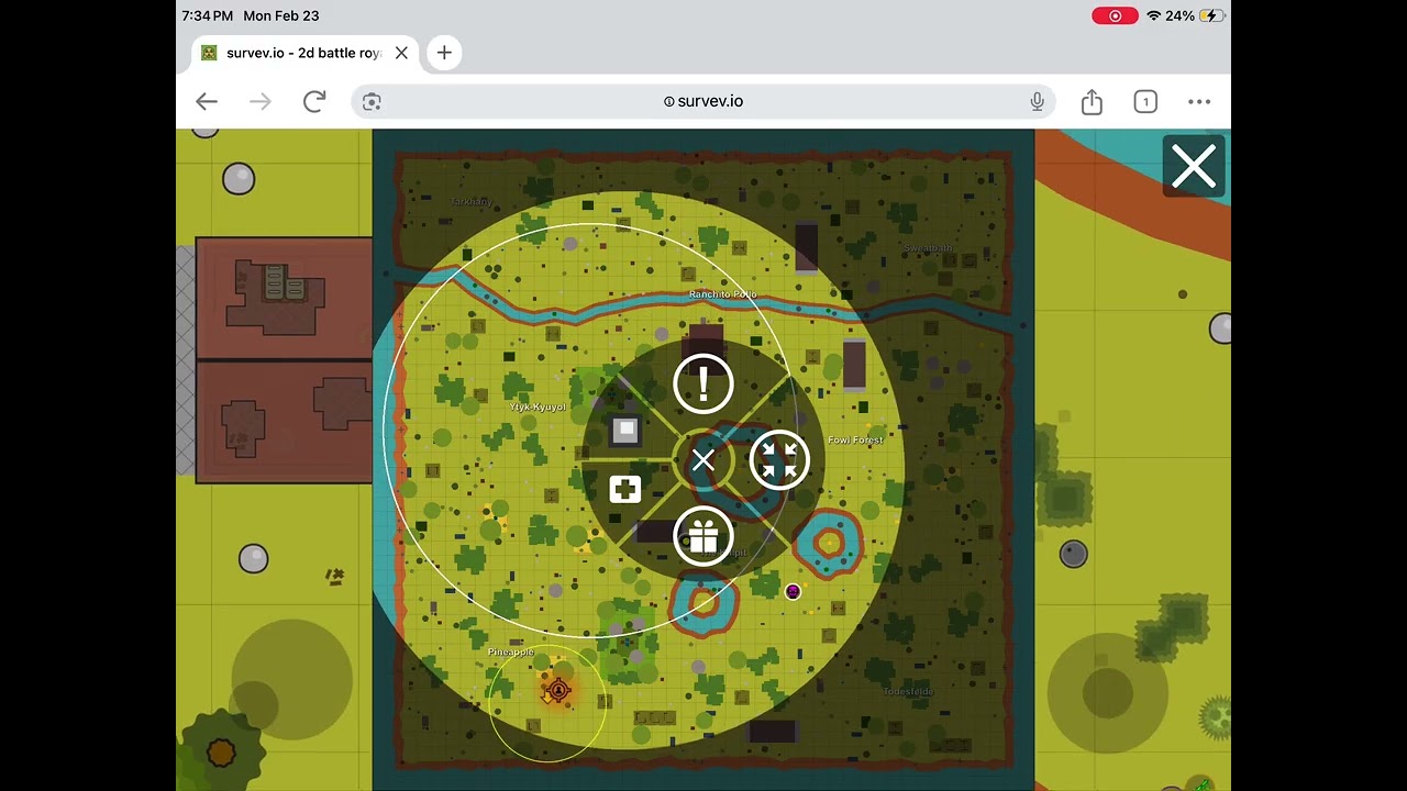 Survev Gameplay/ duos / new gamemode(the hunted)