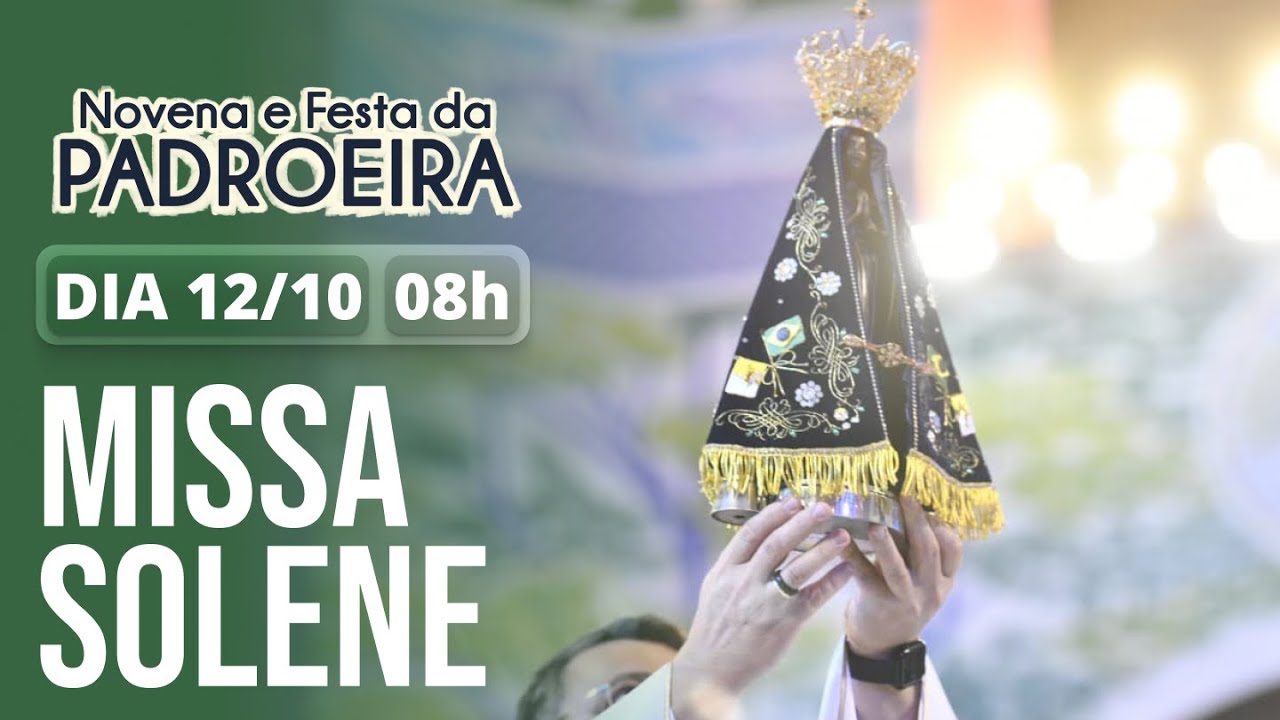 Missa Solene | Festa da Padroeira 2025 - 8h 12/10/25