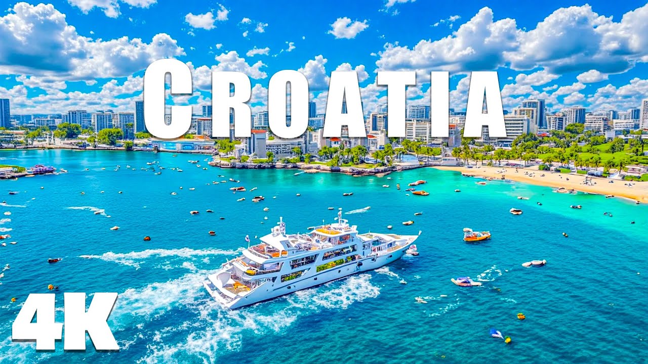 Croatia 4K - DRONE FOOTAGE ULTRA HD, Iconic Coastlines & Luxury Destinations – Cinematic Aerial View