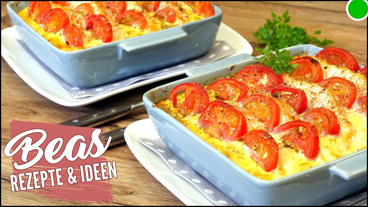 🍅 Auflauf: Tomate- Lachs mit Pesto-Reis | Kochsendung