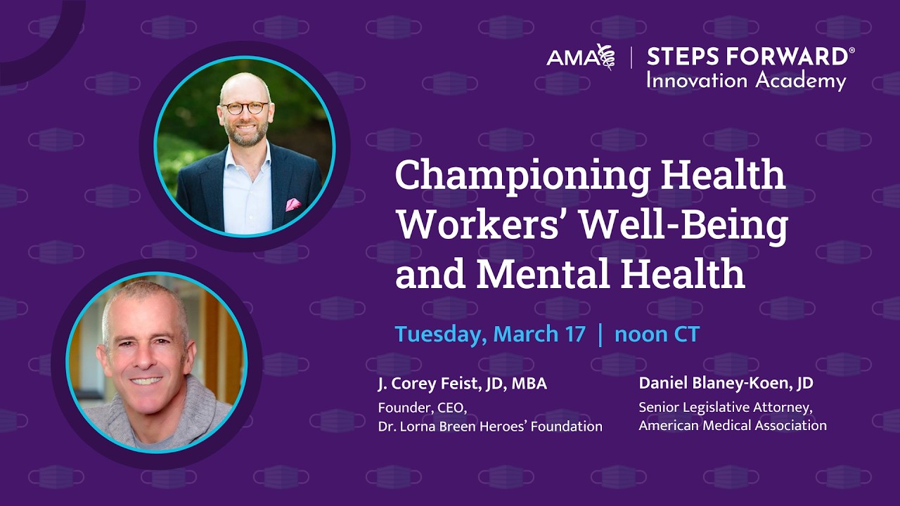 Championing Health Workers’ Well-Being and Mental Health