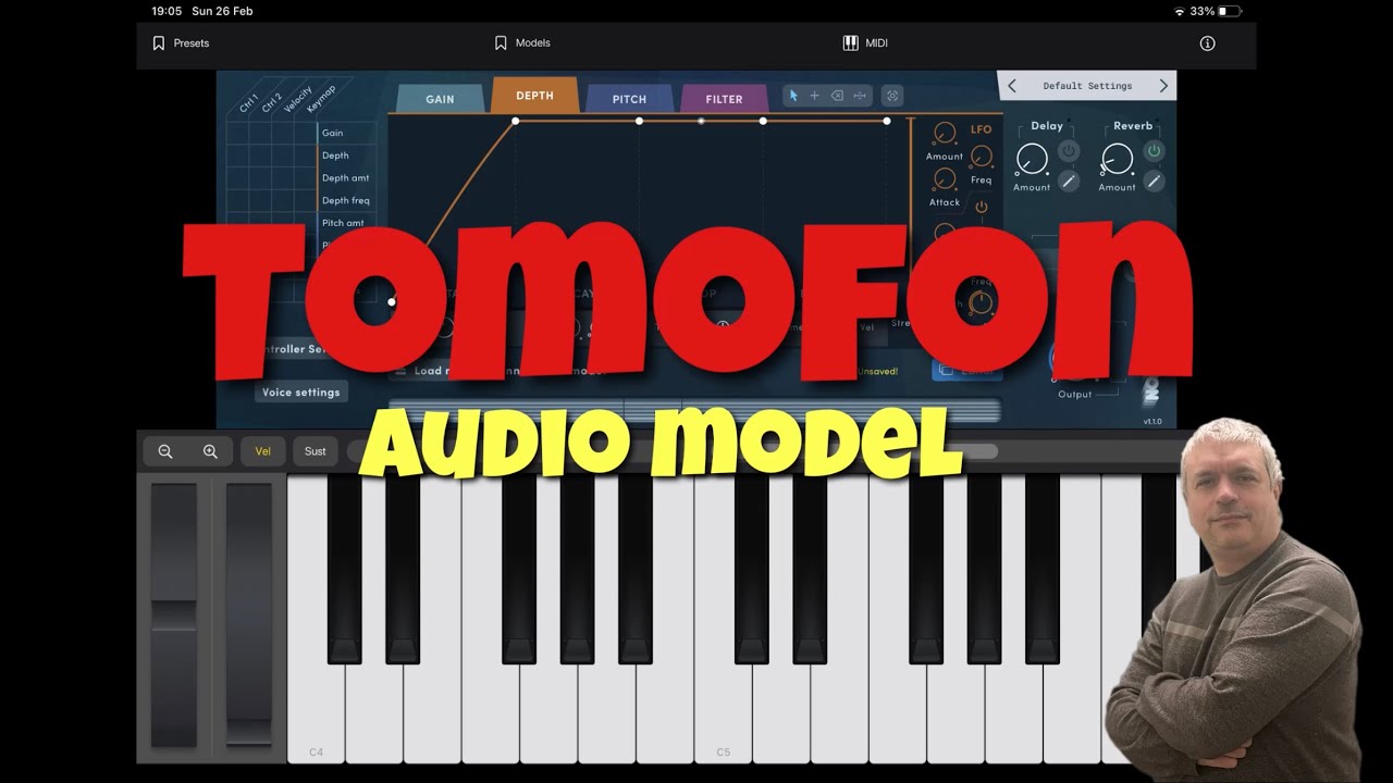 Klevgrand Tomofon Real Audio Synth - Tutorial 2: Introduction to the Audio Model