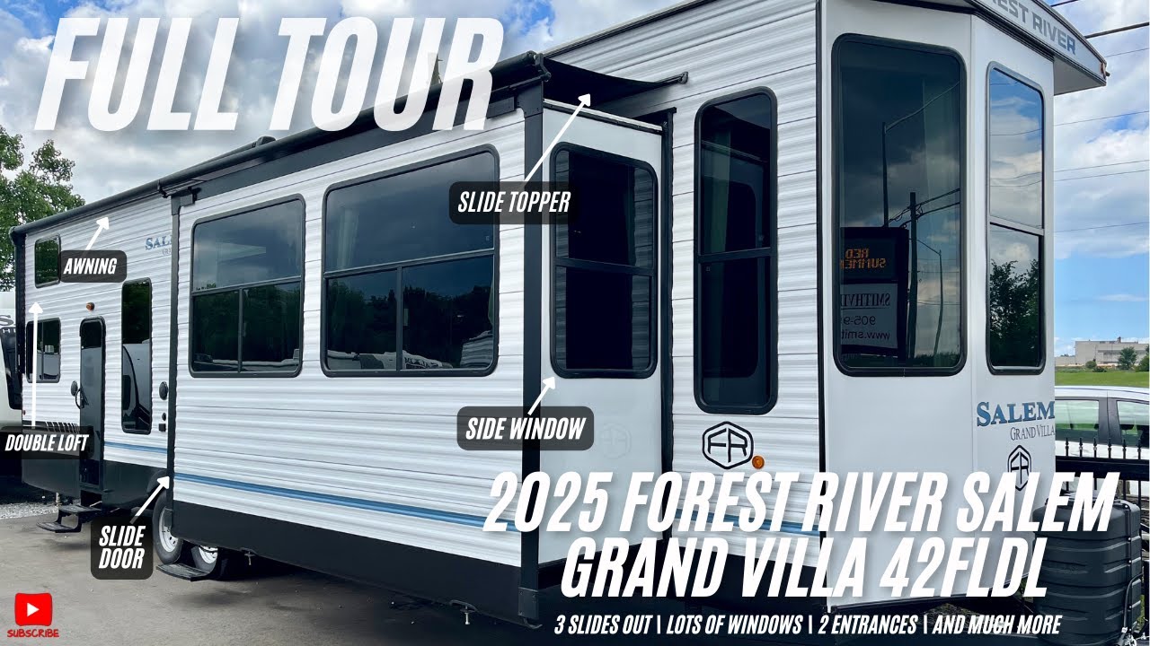 New 2025 Forest River Salem Grand Villa 42FLDL | Spacious & Stunning!