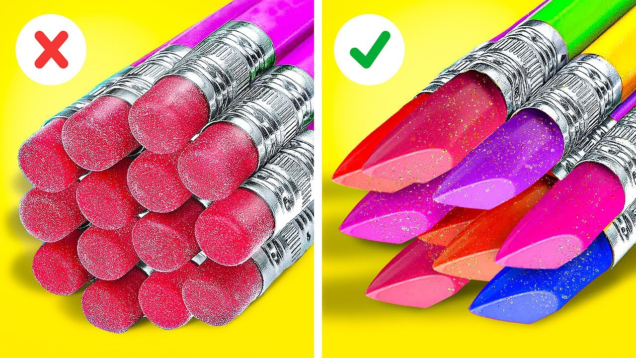 FUN WAYS TO SNEAK MAKEUP EVERYWHERE || How to Sneak Makeup and Food into Class  by 123 GO! LIVE