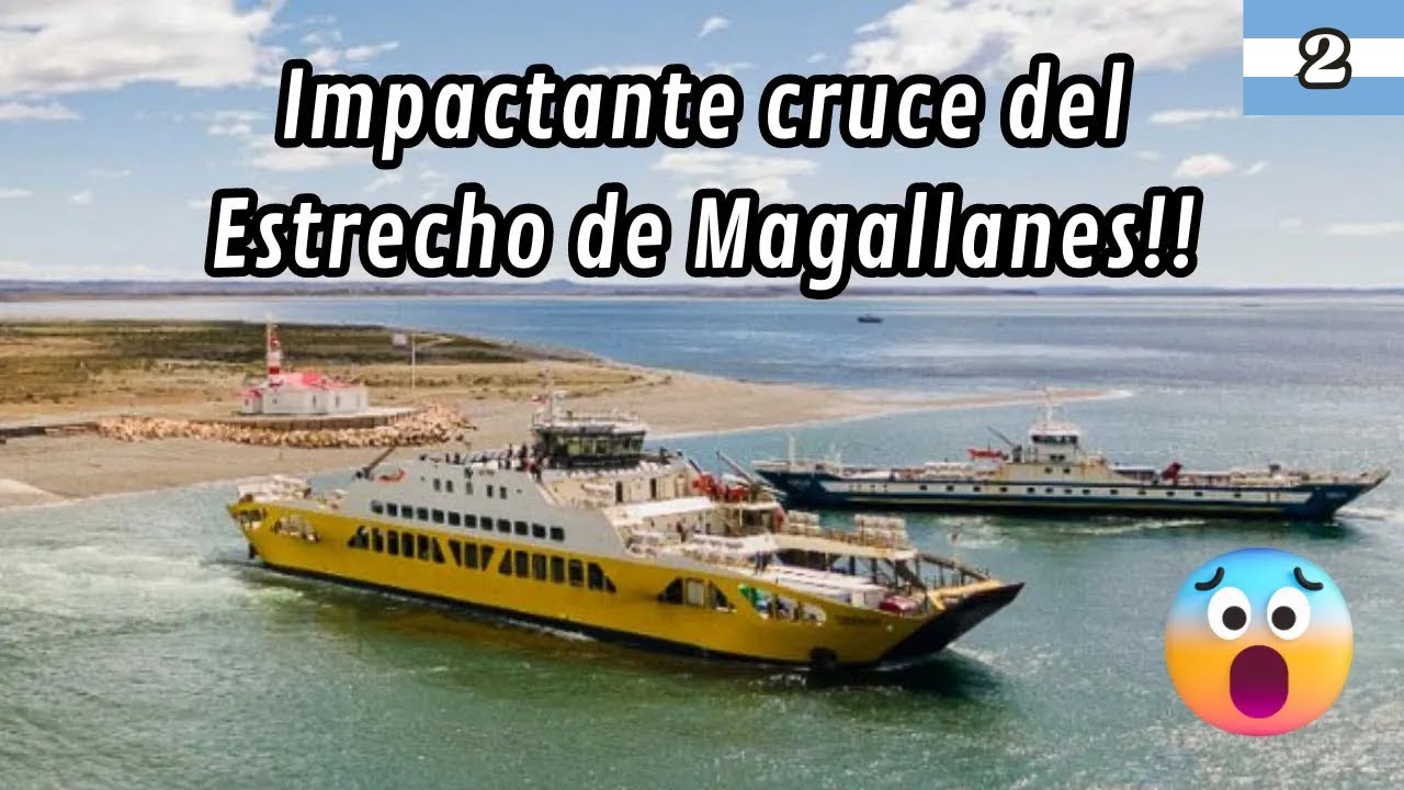 🐾¡Totito en acción! Desafiando la furia de la Patagonia en el cruce del Estrecho de Magallanes Ep.2