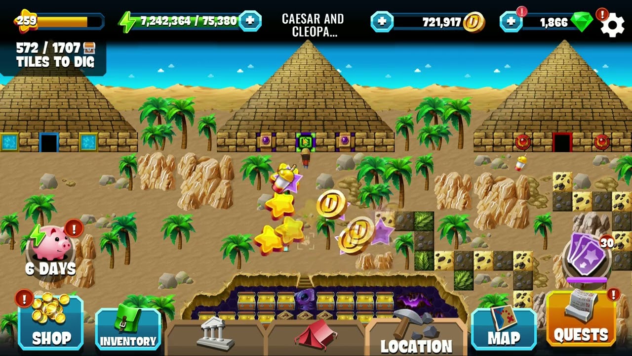 Valentine 2026 Challenge 2 | Caesar and Cleopatra #8 | Diggy's Adventure