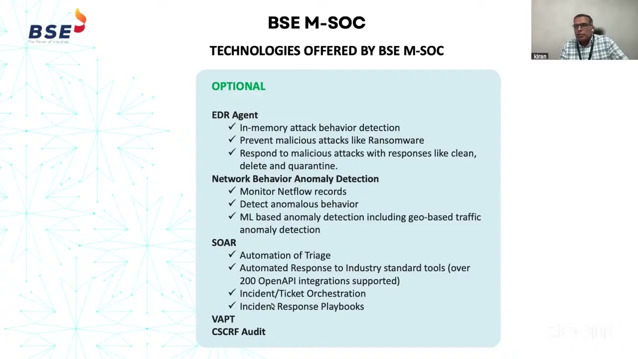 MSOC in association with BluSapphire Cyber Systems in association with ANMI WR