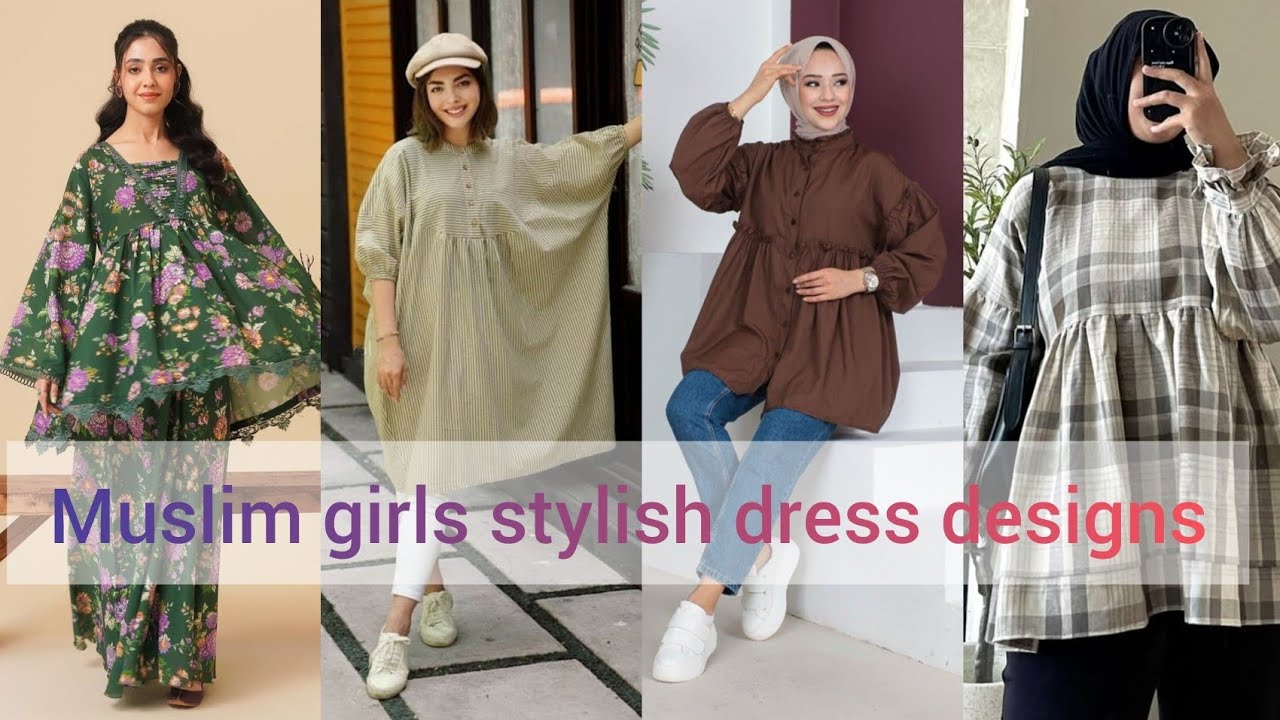 Latest top designs for girls / Stylish top designs for Muslim girs