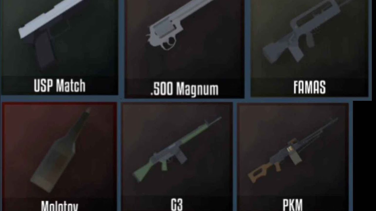 All 6 new weapons in Gorebox