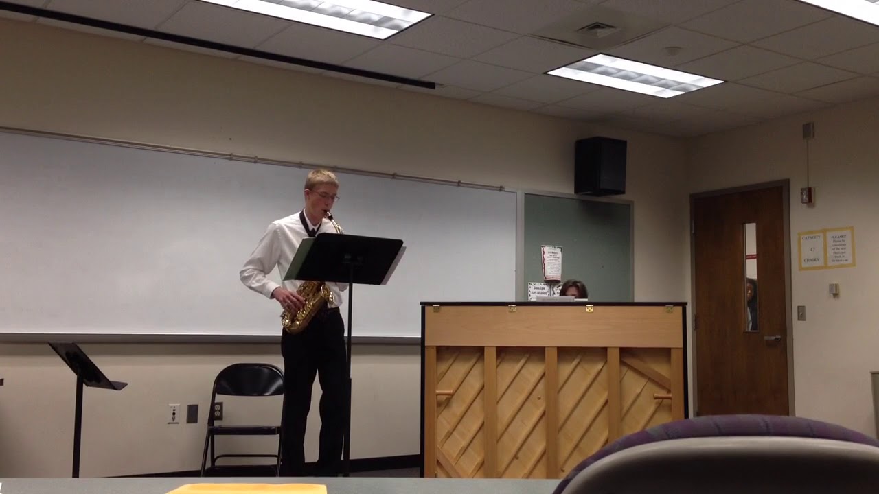 Serenade for Solo Alto Saxophone and Piano by Frank Bencriscutto