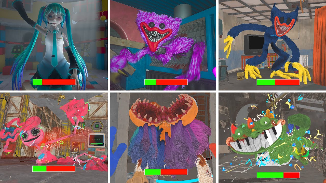 Watch All Poppy Playtime Chapters 1–6 – Epic Chases, Healthbars, and Every Hidden Jumpscare Revealed
