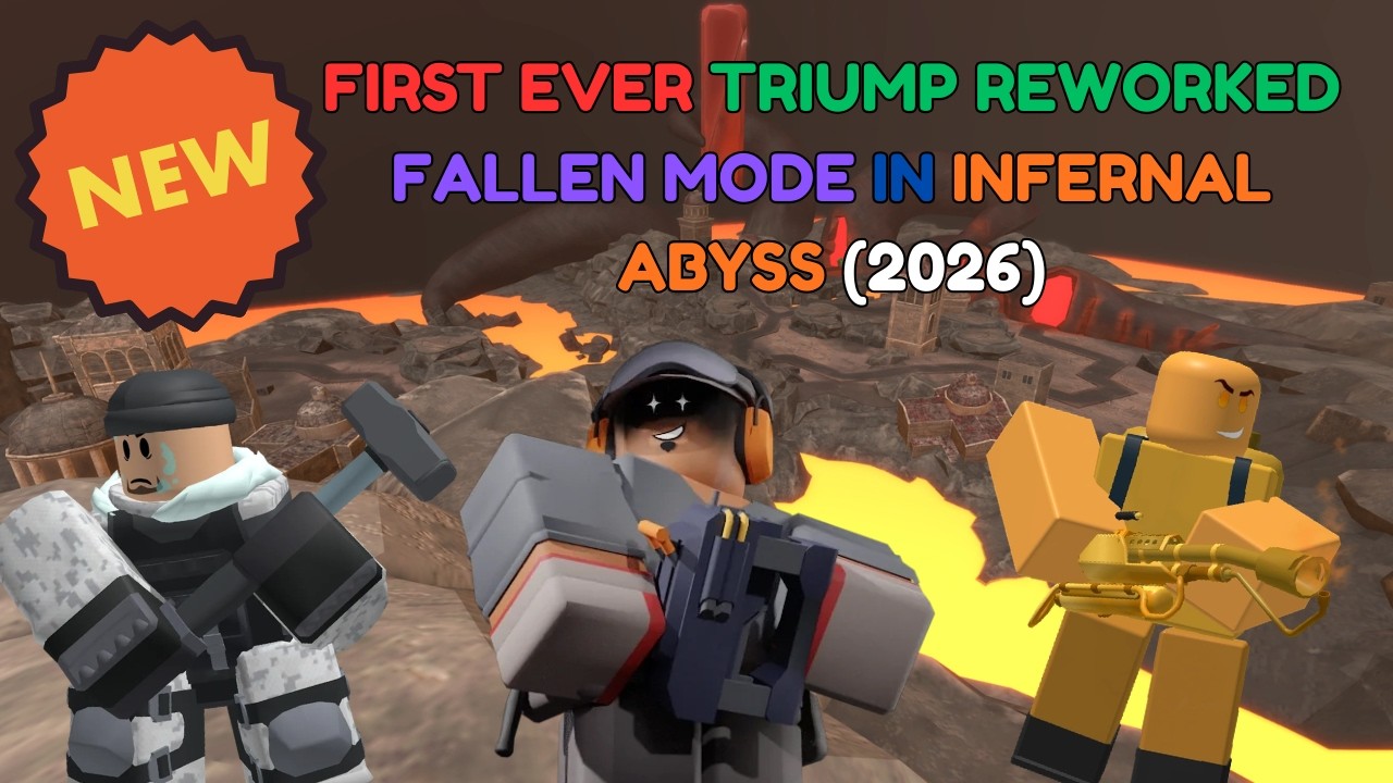 FIRST EVER TRIUMPH ON INFERNAL ABYS (2026) FALLEN MODE WITH NO CONSUMABLES!