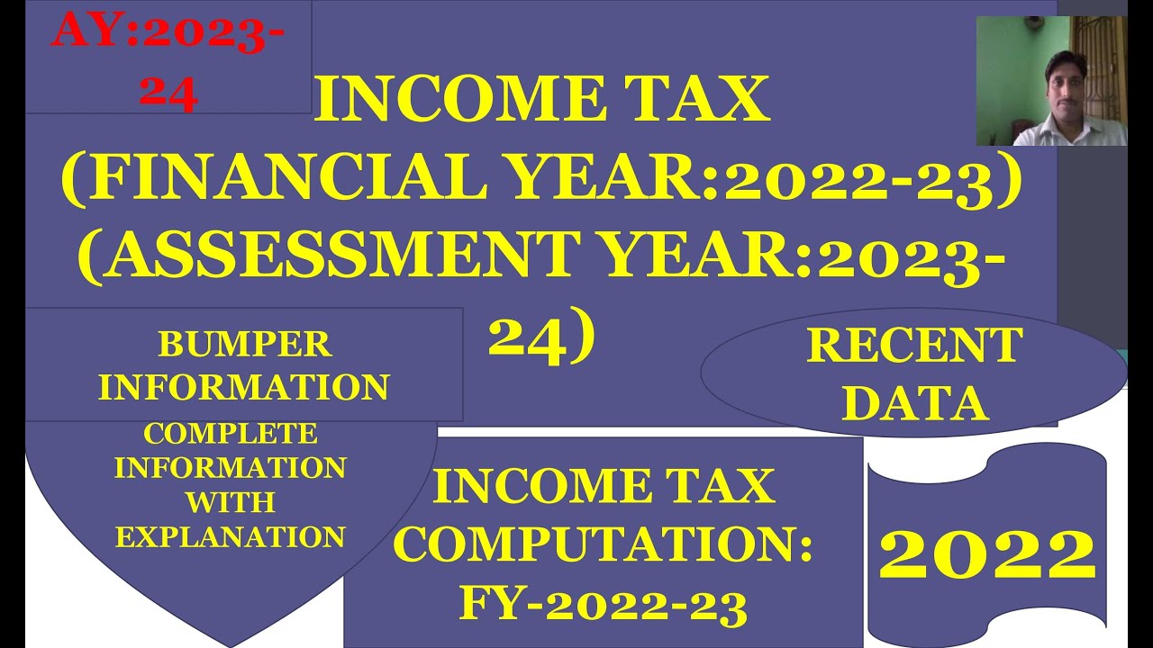 INCOME TAX (FINANCIAL YEAR:2022-23) (ASSESSMENT YEAR: 2023-24)
