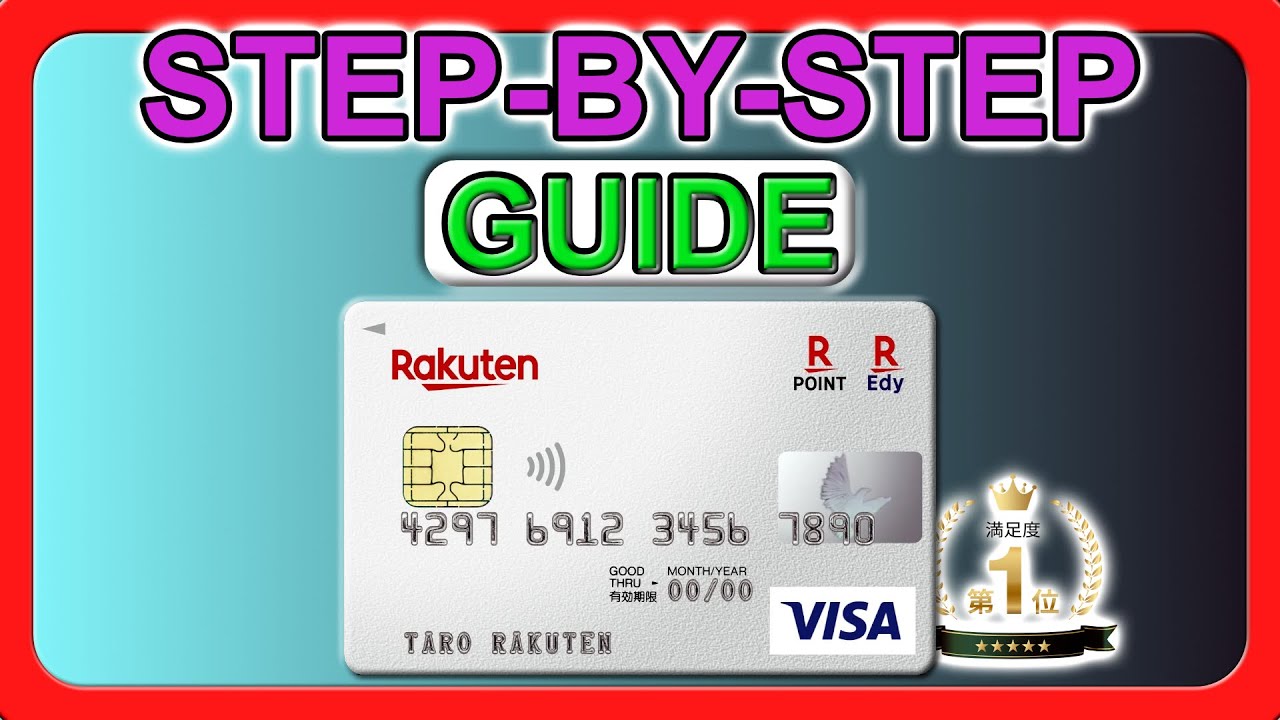 The Ultimate Guide To Getting Your Rakuten Credit Card in Japan: Step-by-step Application Tutorial