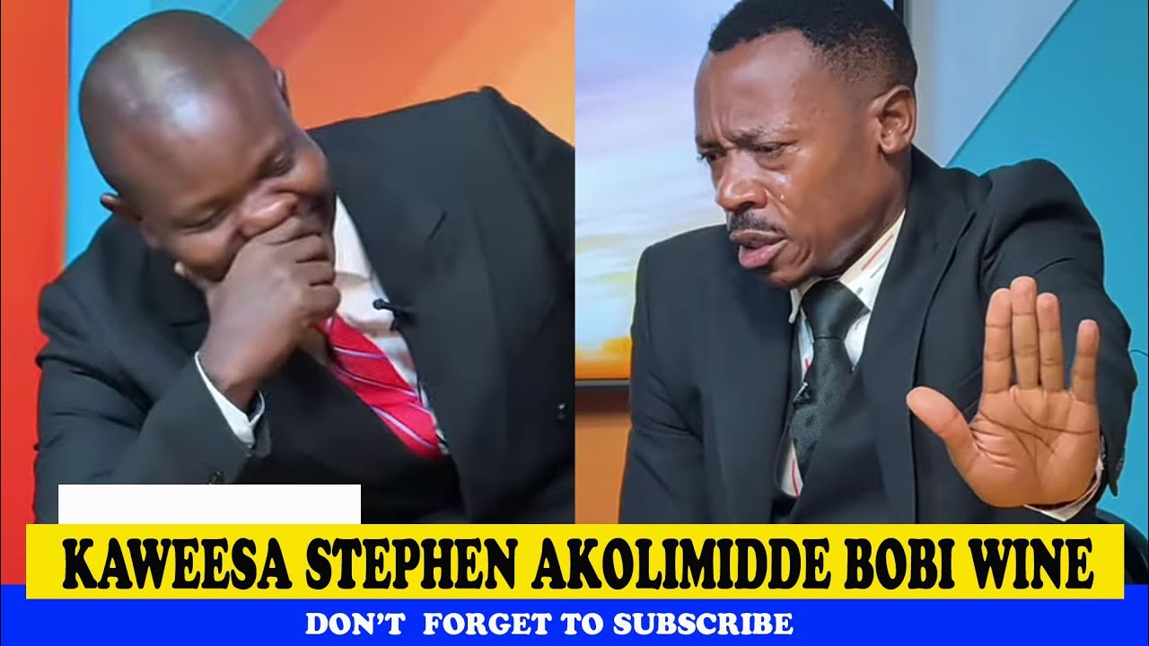 Eng. Kaweesa Stephen Akolimidde Bobi Wine. Maziga Nabiwoobe Byelele Mu Studio 